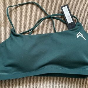 Oner active everyday cross over bralette racing green